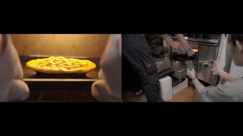 Scene transitions that look natural but incorporate many directing techniques