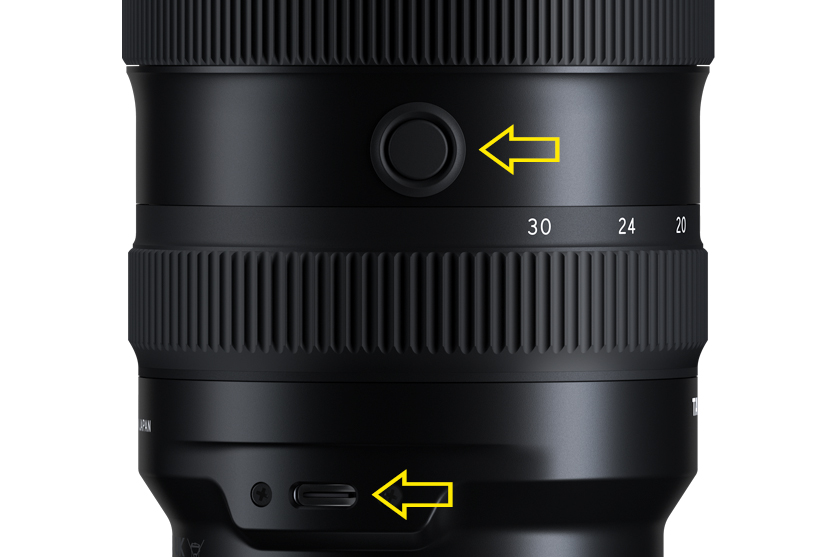 16-30mm F2.8 G2 A064 Focus Set Button　TAMRON Lens Utility