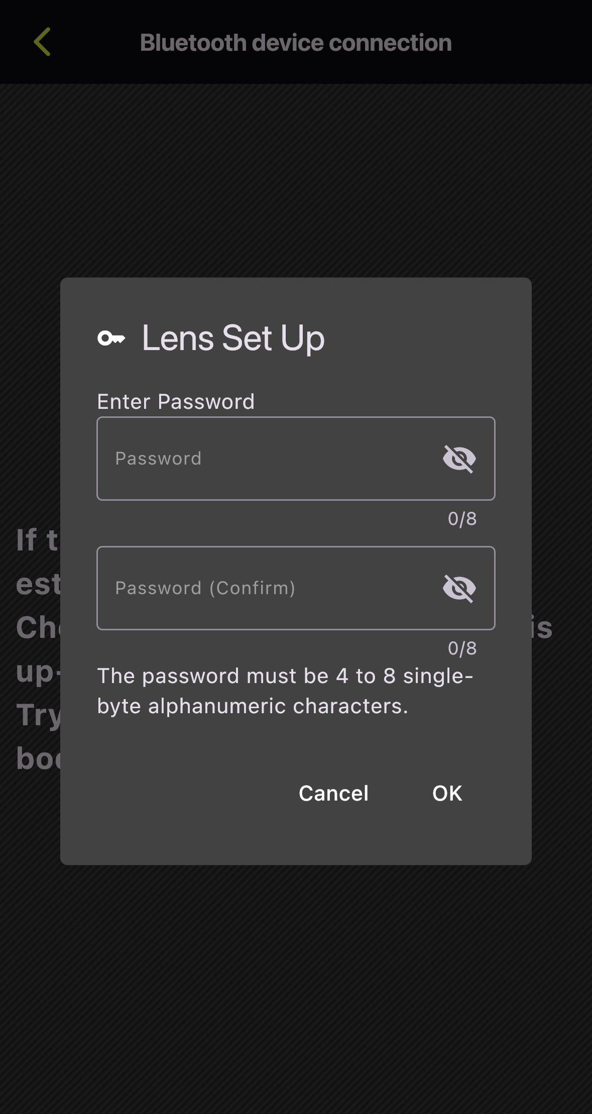 Password Reset