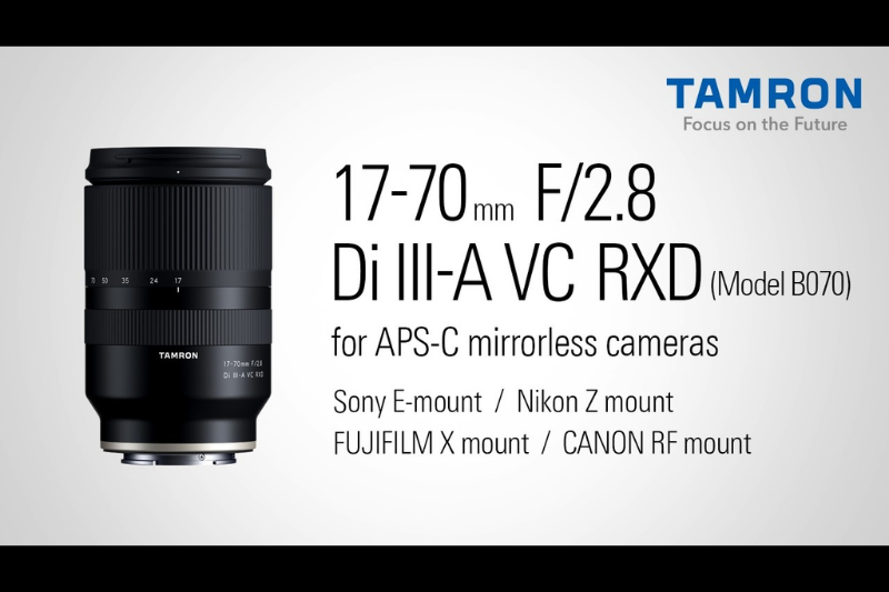 TAMRON 17-70mm F2.8 VC (Model B070)
