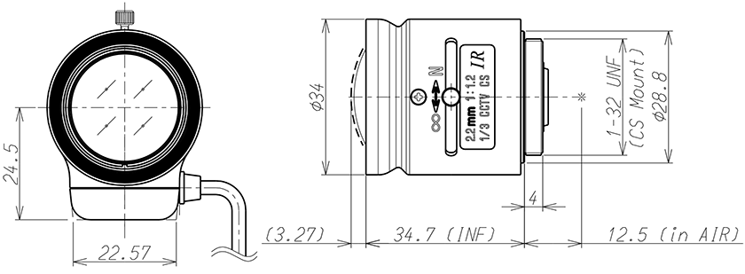 13FG22IR dimension