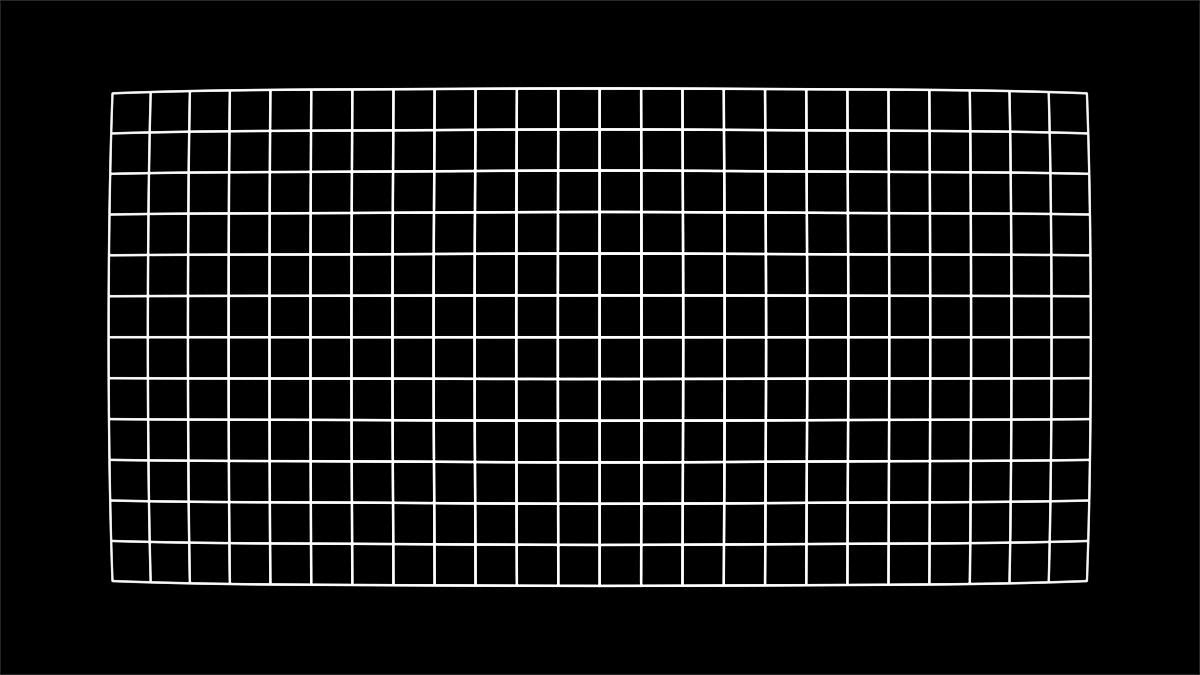 歪曲収差補正光学シミュレーション（水平画角100°）